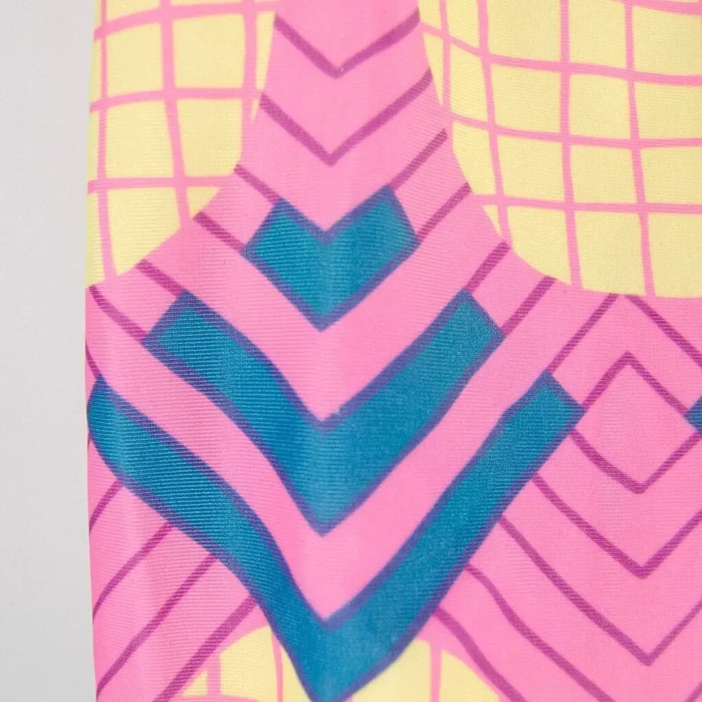 Tea‎ Collection Pineapple Print Short Sleeve Rash Guard Pink Yellow Toddler Sz 4